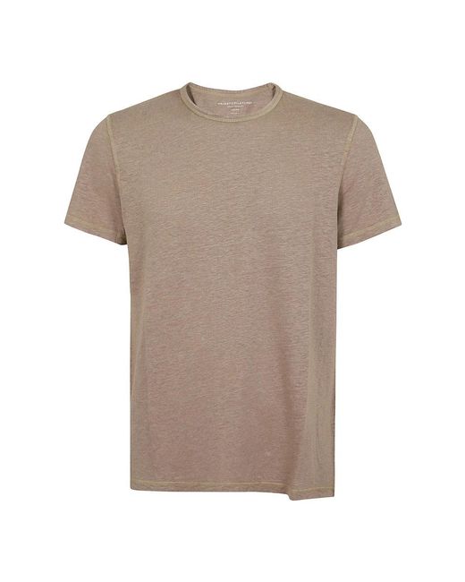 Majestic Filatures Brown T-Shirts for men