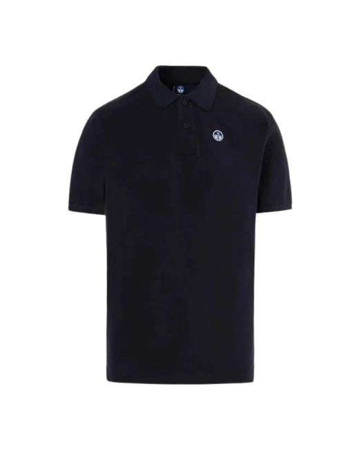 North Sails Blue Polo Shirts for men