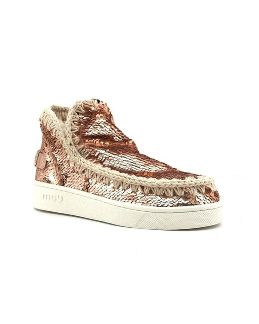 Mou Natural Winter Boots
