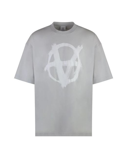 Vetements T-Shirts in het Gray voor heren