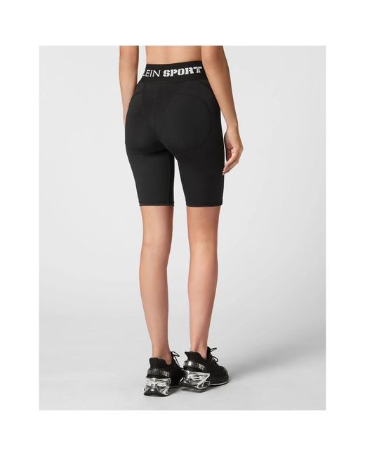 Philipp Plein Jogging Push Up Leggings Basic in het Black