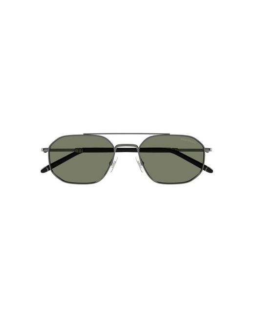 Montblanc Gray Sunglasses for men