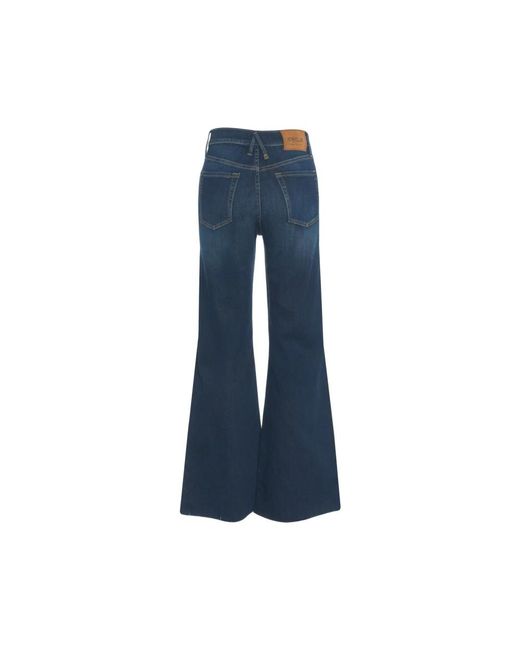 CYCLE Blue Flare Jeans