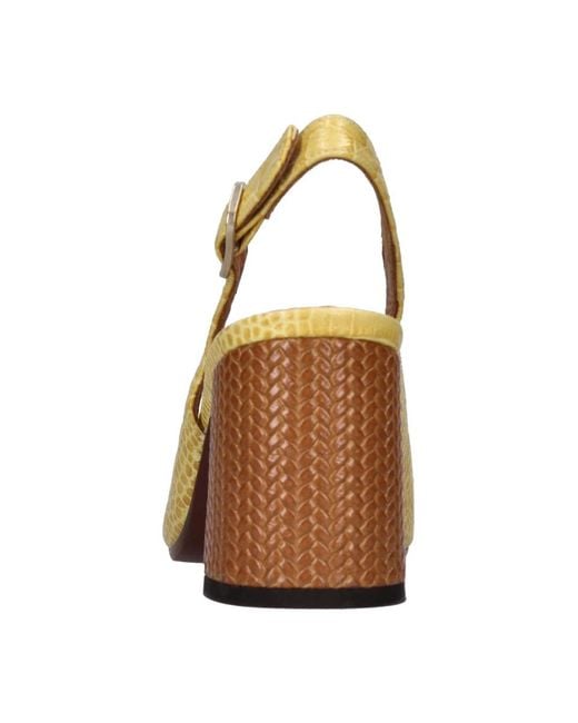 Chie Mihara Natural With Heel