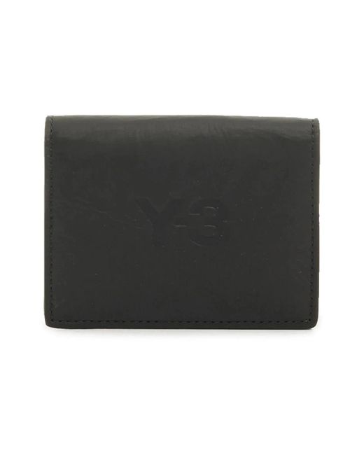 Wallets & Cardholders Y-3 de color Black