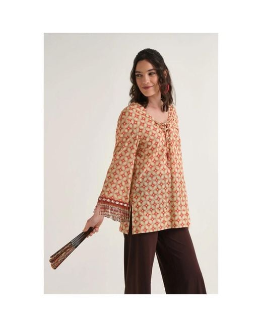 Blouses Maliparmi en coloris Natural