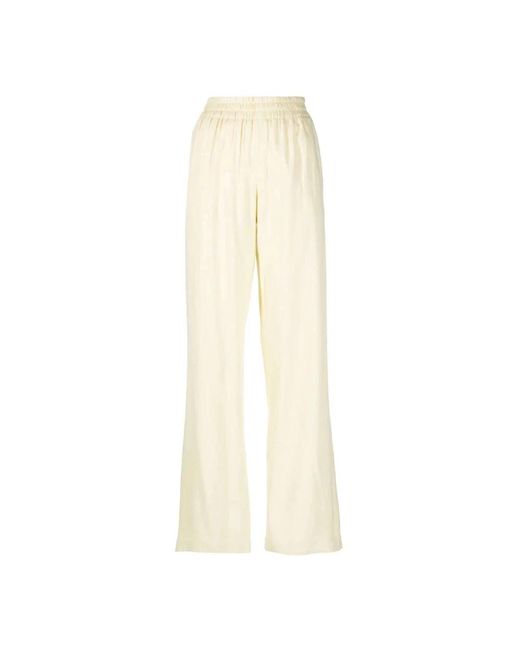 Golden Goose Deluxe Brand Natural Wide Trousers