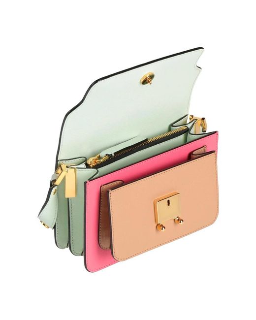 Marni Pink Cross Body Bags