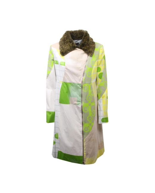 Custoline Green Single-Breasted Coats