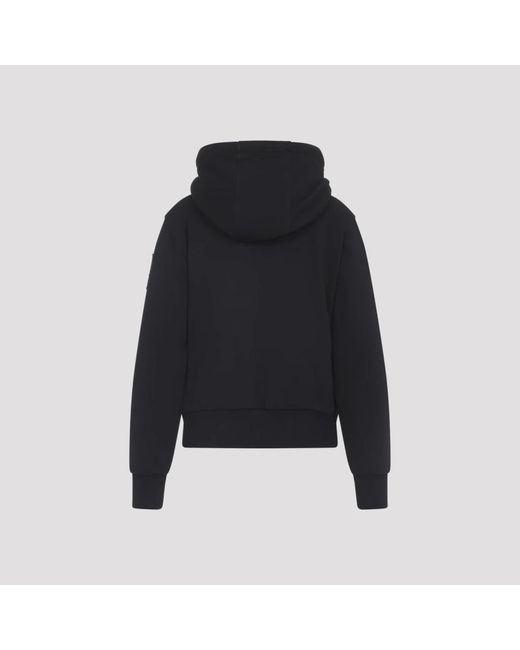 Zip-Throughs di Moose Knuckles in Black