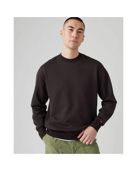 Levi's Sweatshirt in het Black voor heren