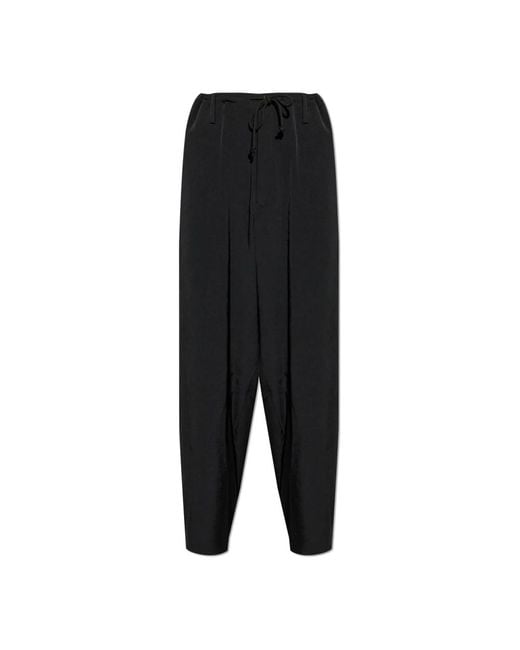 Wide Trousers Yohji Yamamoto de hombre de color Black