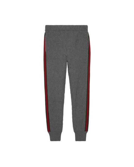 Gucci Gray Sweatpants for men