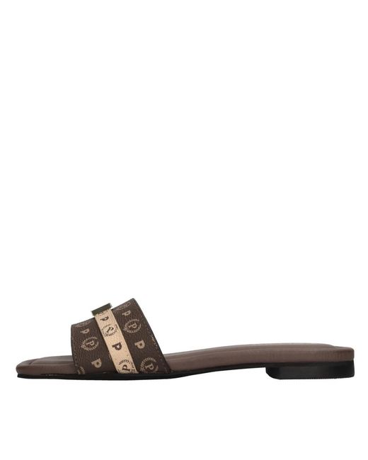 Sliders Pollini en coloris Brown
