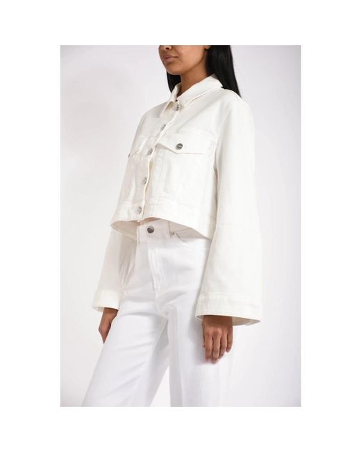 Denim Jackets Dondup en coloris White