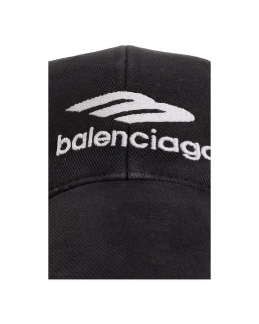 Balenciaga Baseballkappe in Black für Herren
