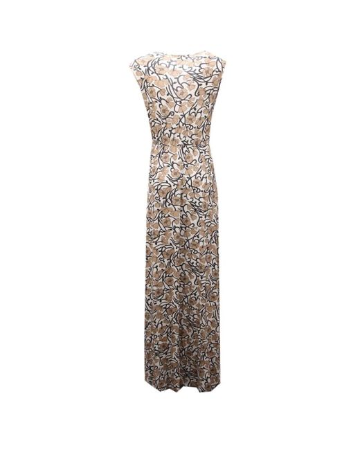 Kangra Kleedjes ,Veelkleurig ,Viscose Jurk Met Print in het Multicolor