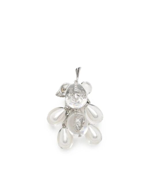 YVMIN White Earrings