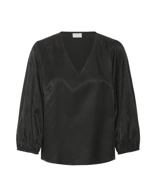 Blouses Kaffe en coloris Black