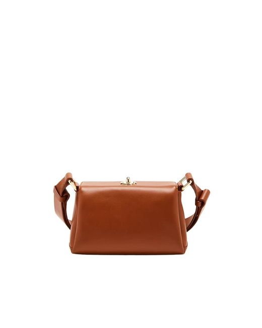 Plan C Brown Shoulder Bags