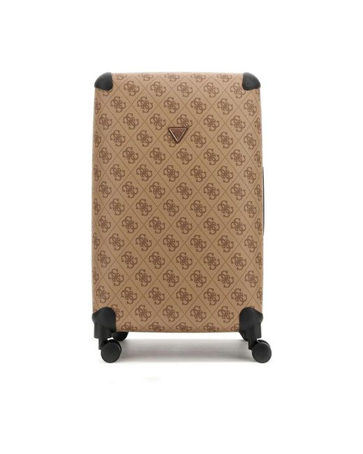 Large Suitcases Guess en coloris Brown