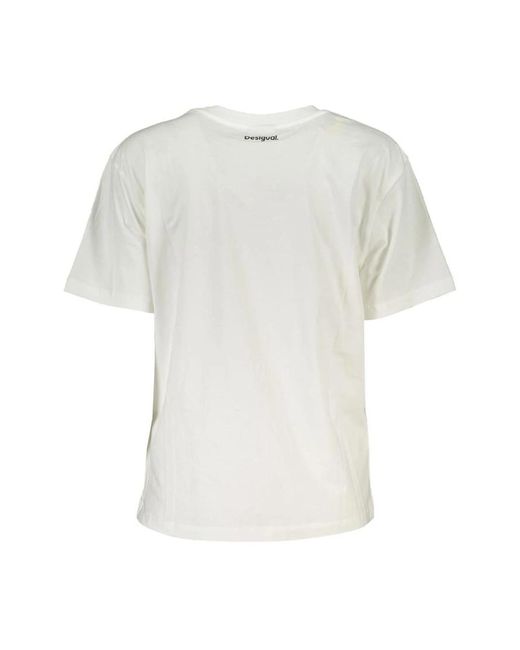 Tops > t-shirts Desigual en coloris Gray