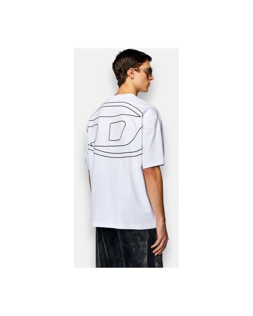 T-Shirts DIESEL pour homme en coloris White