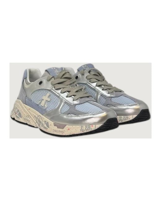 Premiata Gray Sneakers
