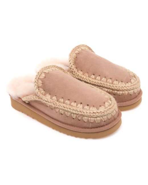 Mou Eskimo Slipper in het Pink