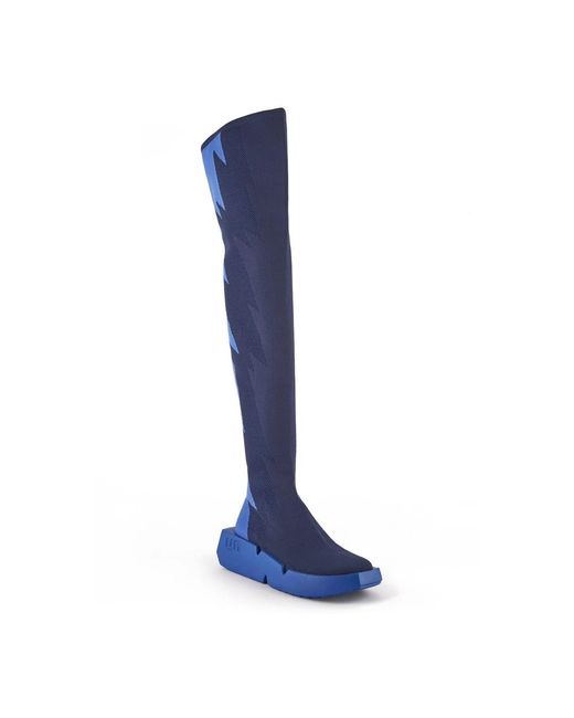 Shoes > boots > over-knee boots United Nude en coloris Blue