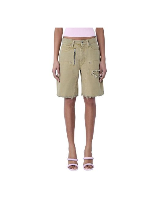 Alexander Wang Natural Casual Shorts