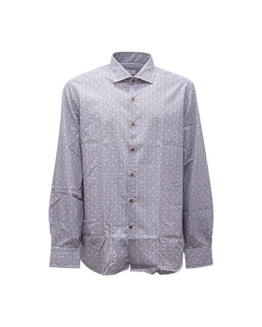 Sonrisa Purple Formal Shirts for men