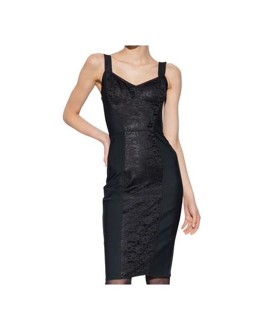 Dolce & Gabbana Black Schwarzes partykleid - elegant und raffiniert