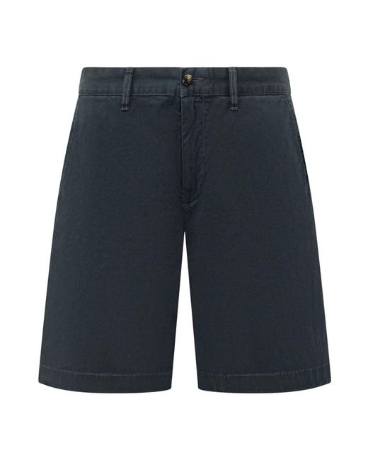 Woolrich Blue Casual Shorts for men
