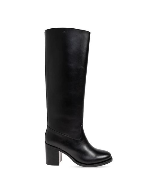 A.P.C. Black Les Bottes