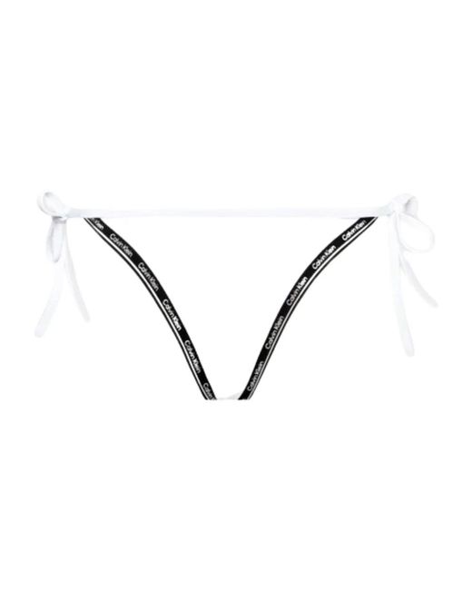 Bikinis Calvin Klein de color Metallic