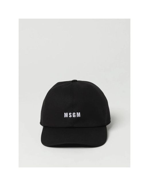 Caps di MSGM in Black da Uomo