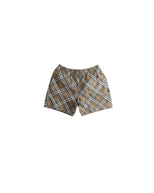 Burberry Gray Casual Shorts for men