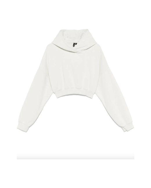 Entire studios Hoodies in het White