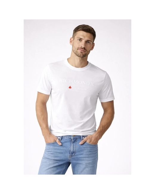 John Richmond White T-Shirts for men