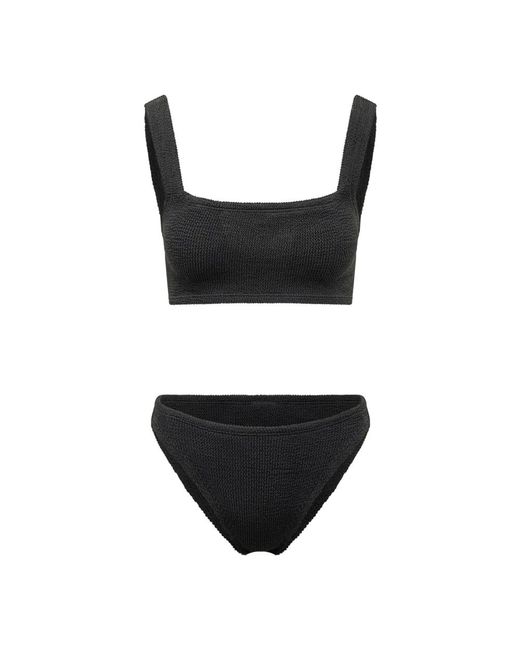 Hunza G Black Bikinis