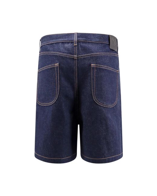 Off-White c/o Virgil Abloh Blue Denim Shorts for men