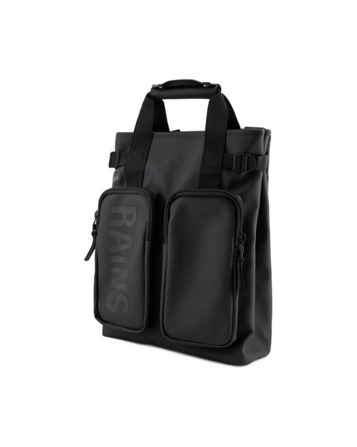 Backpacks di Rains in Black