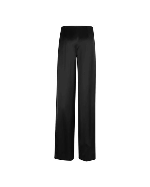 Wide Trousers Ralph Lauren de color Black
