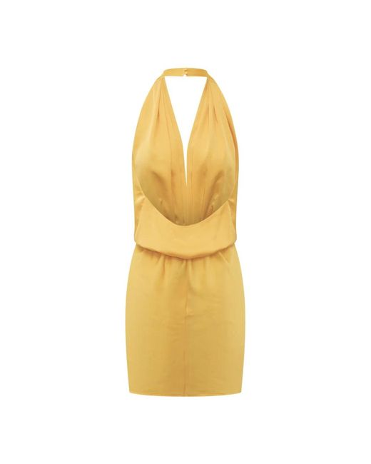 Nineminutes Metallic Short Dresses