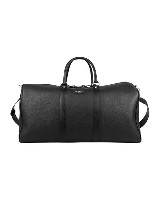 Kiton Black Weekend Bags for men