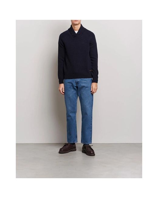 Barbour Blue Turtlenecks for men