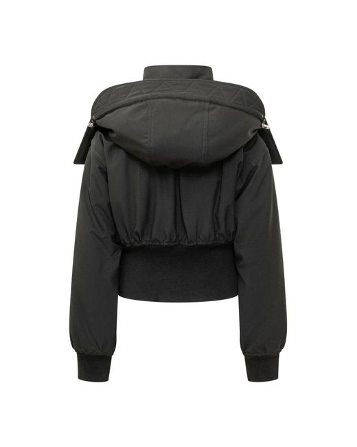 DSquared² Wool Mini Puffer in het Black