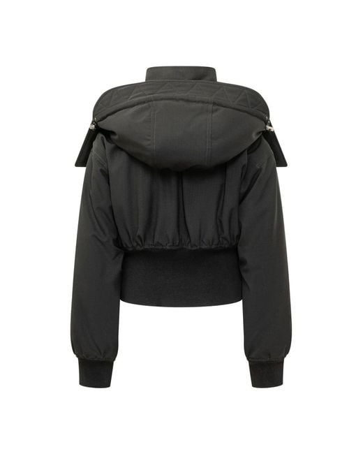 DSquared² Wool Mini Puffer in het Black
