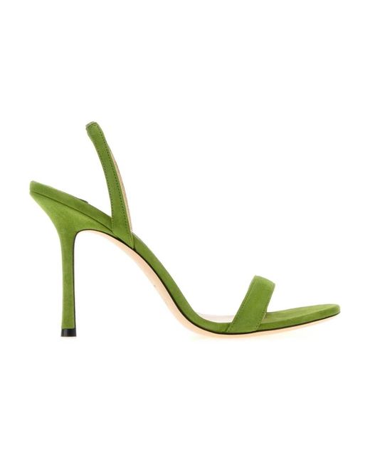 Jimmy Choo Green High Heel Sandals